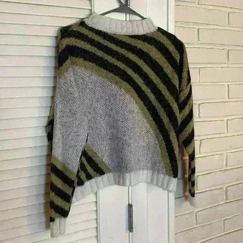 Niccolai Mohair Blend Cropped Sweater Size Small MADE IN ITALY - Picture 5 of 5
